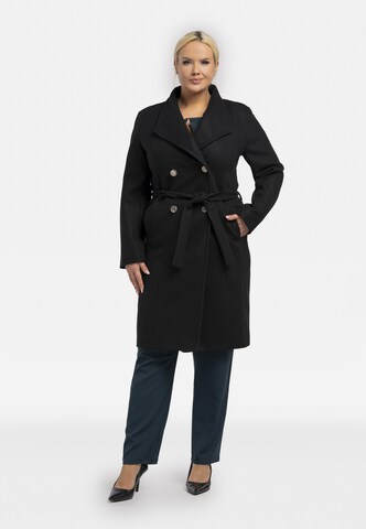 Manteau mi-saison ' KLARA ' Karko en noir