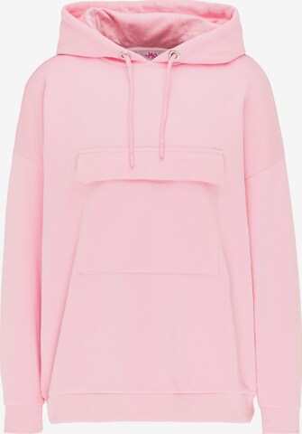 Sweat-shirt MYMO en rose : devant