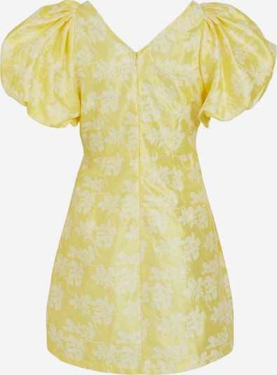 VILA Kleid 'Petia' in zitrone / weiß, Produktansicht