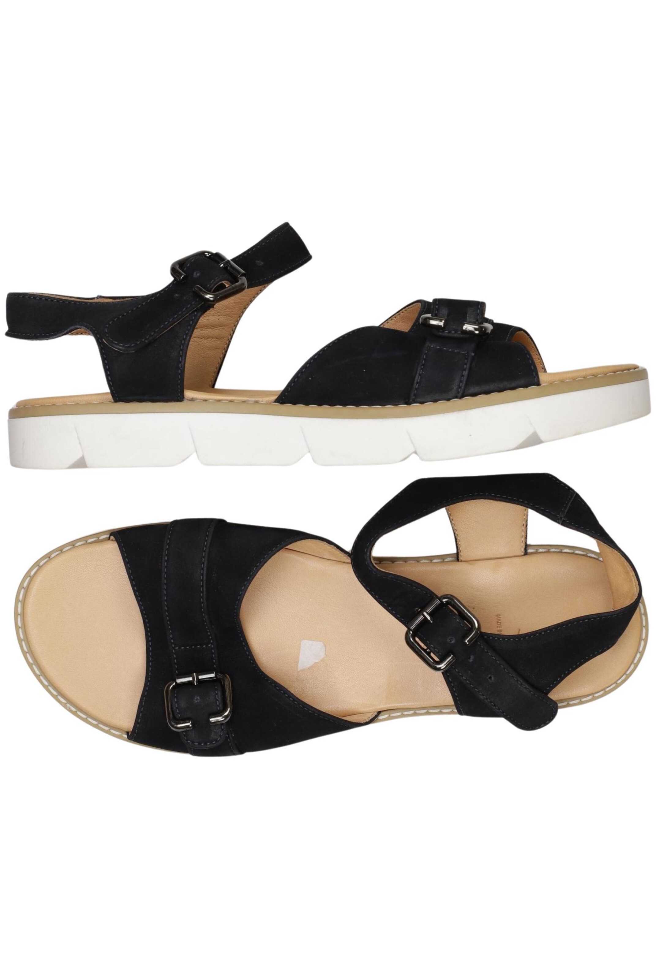 hessnatur Sandals & High-Heeled Sandals in 41 in Blue: front