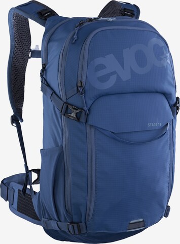 EVOC Rucksack 'STAGE 18' in Blau: Vorderseite