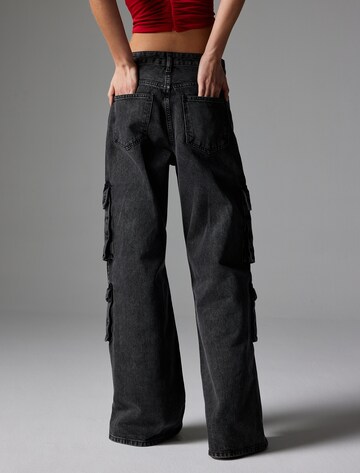 Koton Wide leg Cargo Jeans in Black