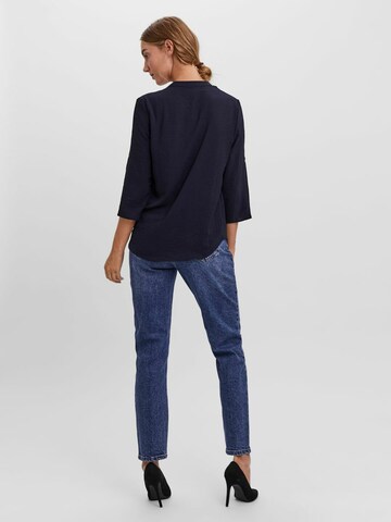 Chemisier VERO MODA en bleu