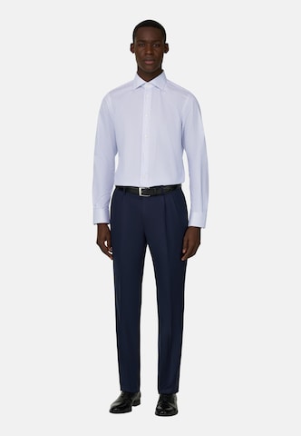 Boggi Milano Slim fit Button Up Shirt in Blue