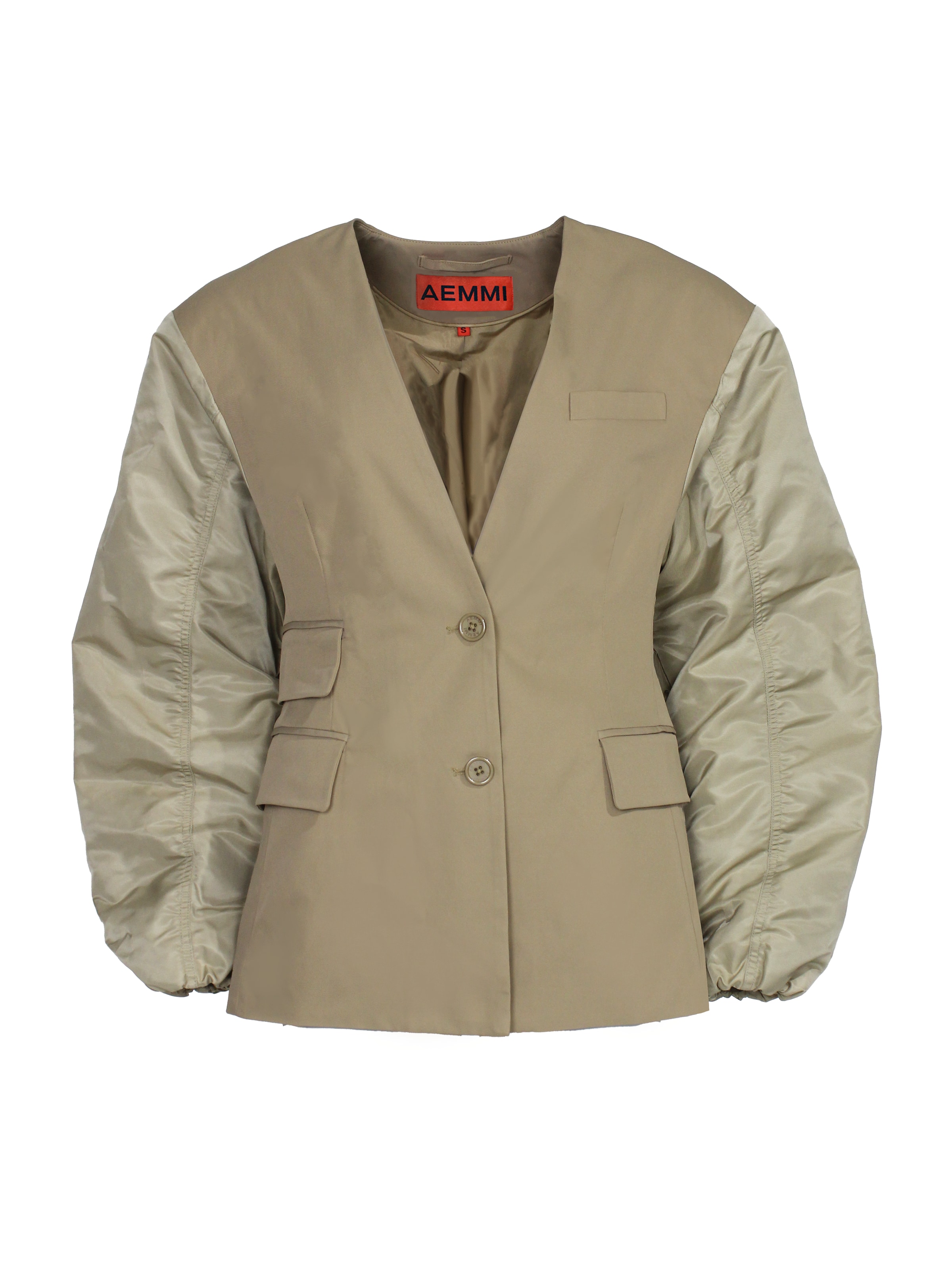 AEMMI Blazer in Beige: front
