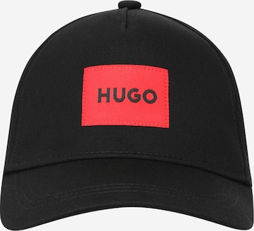 HUGO Hat in Black: front