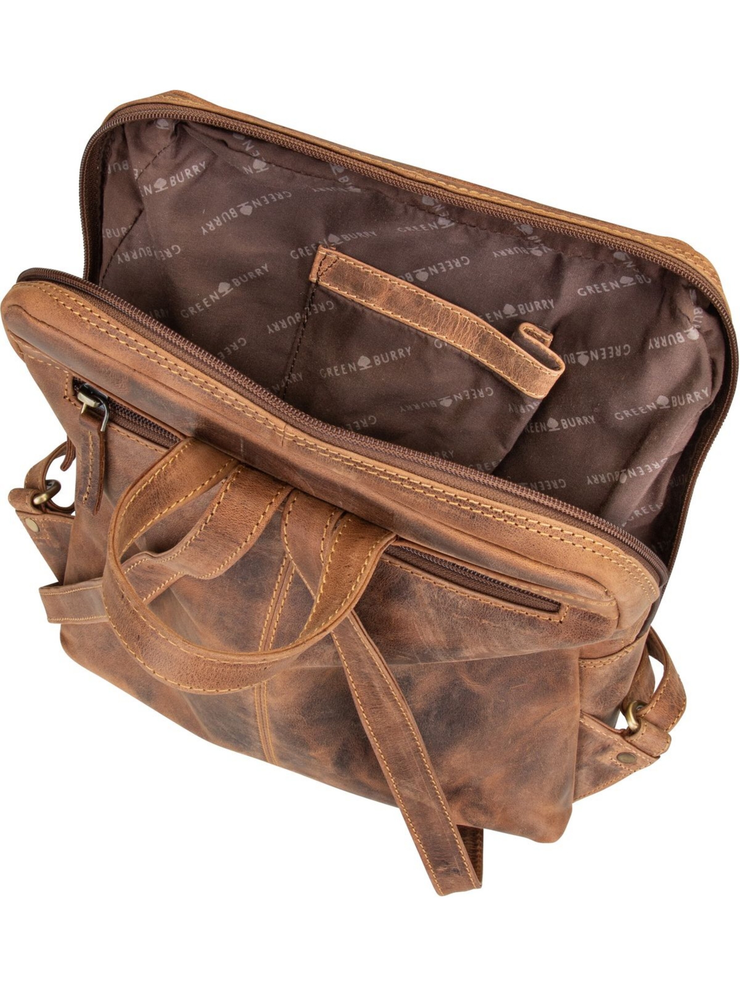 Sac à dos 'Vintage '1536' GREENBURRY en marron