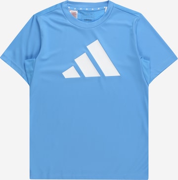 ADIDAS SPORTSWEAR - Camiseta funcional 'Essentials' en azul: frente