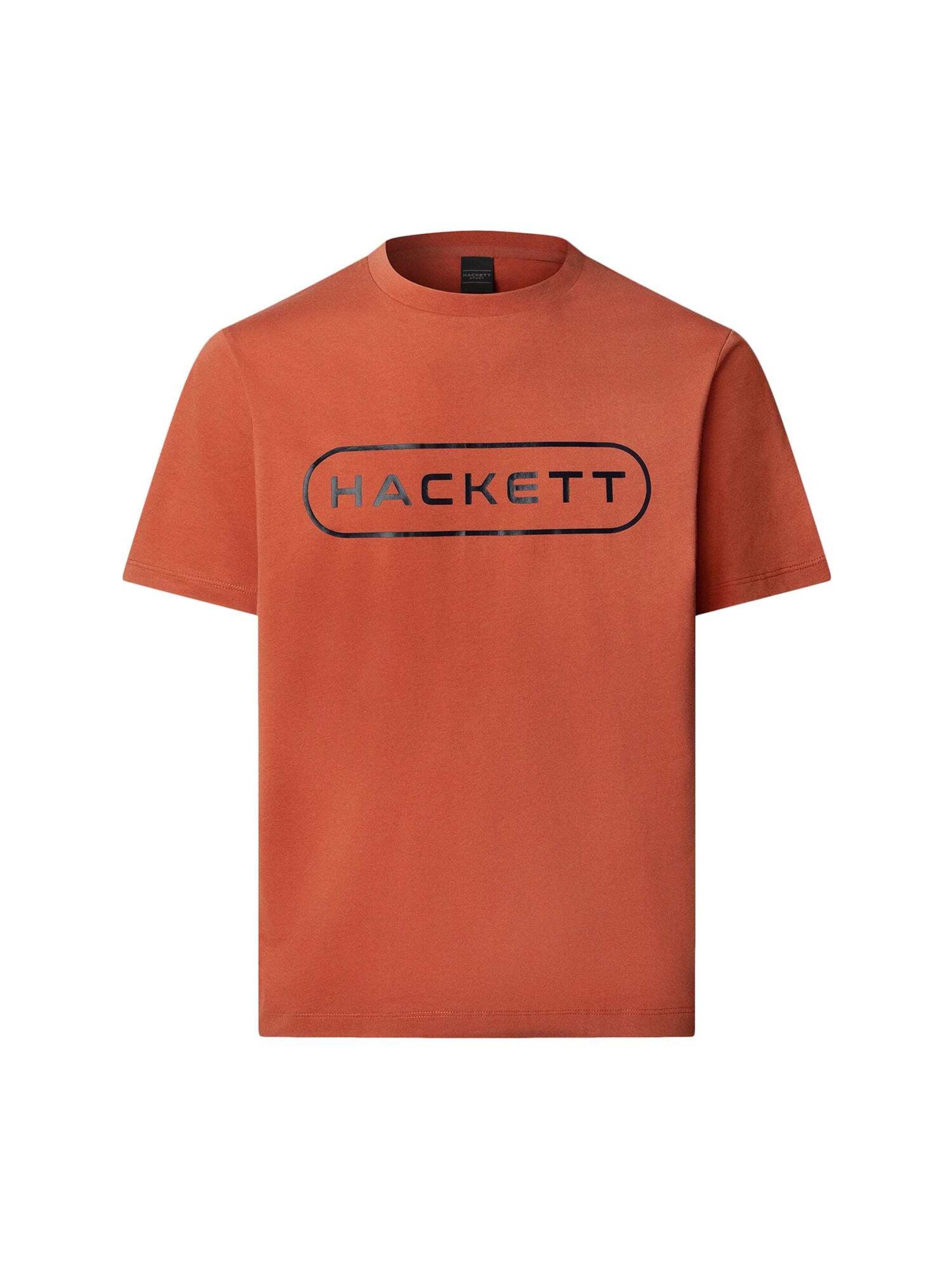 T-Shirt 'Essential' Hackett London en orange : devant