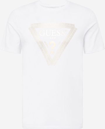 GUESS Shirt in White ABOUT YOU