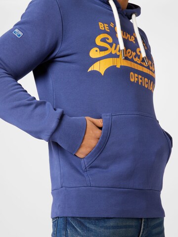 Sweat-shirt Superdry en bleu