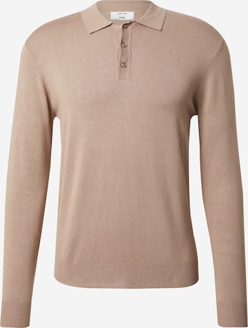 DAN FOX APPAREL Pullover 'Mirco' in Braun: predná strana