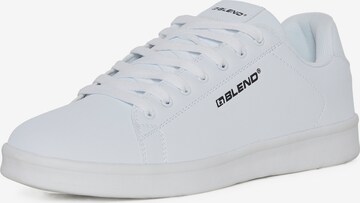 BLEND Sneakers laag in Wit: voorkant