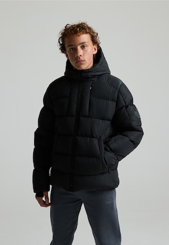 Zavetti Canada - Casaco de inverno 'Baressio' em preto: frente