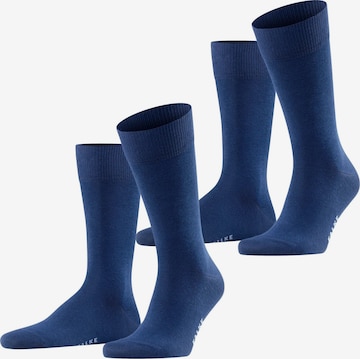 FALKE Socken 'Happy 2-Pack' in Blau: Vorderseite