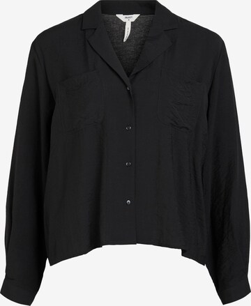 Camicia da donna 'Seline' di OBJECT in nero: frontale