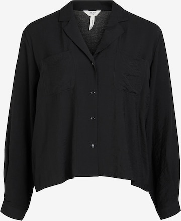 OBJECT - Blusa 'Seline' em preto: frente