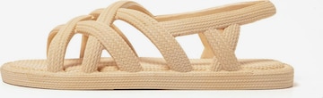 Sandales 'Ankara' Brasileras en beige : devant