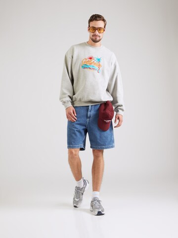 Kaotiko Sweatshirt 'LOS ANGELES' in Grey