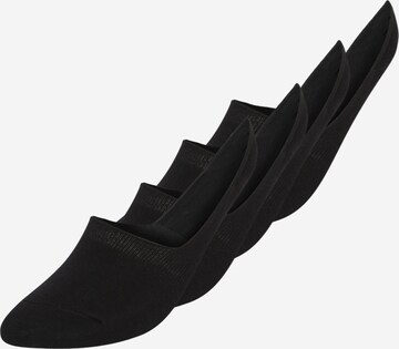 PIECES Ankle Socks 'Gilly' in Black: front