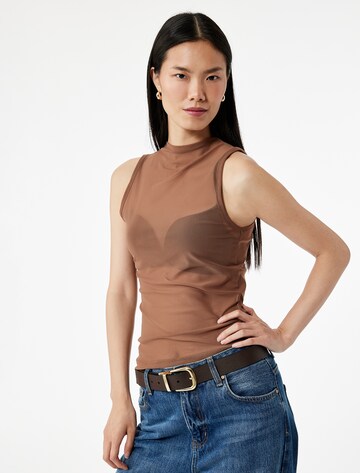 Koton Top in Braun: Vorderseite