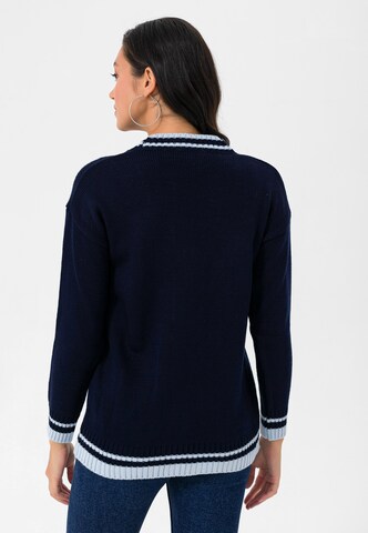 Felix Hardy Cardigan i blå