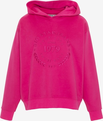 BIG STAR Sweatshirt 'Alexandrya' in Pink: front