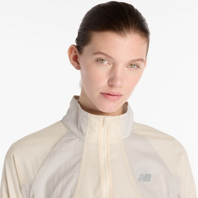 new balance Sports jacket 'Better Run' in Sand / Basalt grey, Item view