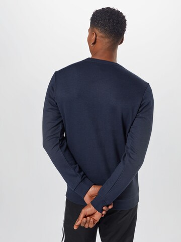 ADIDAS SPORTSWEAR Sportsweatshirt 'Essentials French Terry 3-Stripes' in Blauw