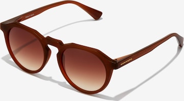 HAWKERS Sunglasses 'WARWICK RAW' in Brown: front