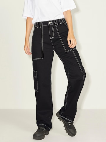Loosefit Jeans cargo 'Octavia' JJXX en noir : devant