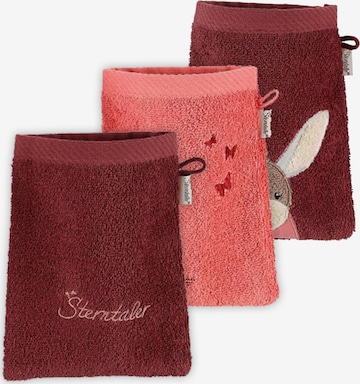 Gant de toilette STERNTALER en rose : devant