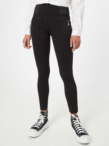 Skinny Leggings comma casual identity en noir : devant