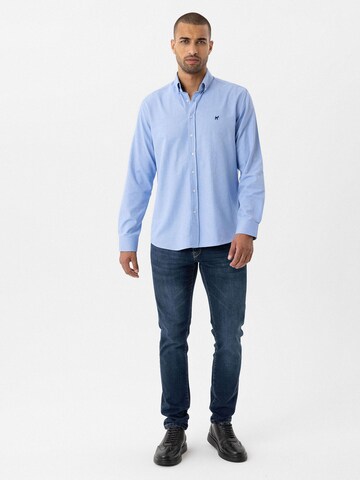 Williot - Ajuste regular Camisa 'Paulina' en azul