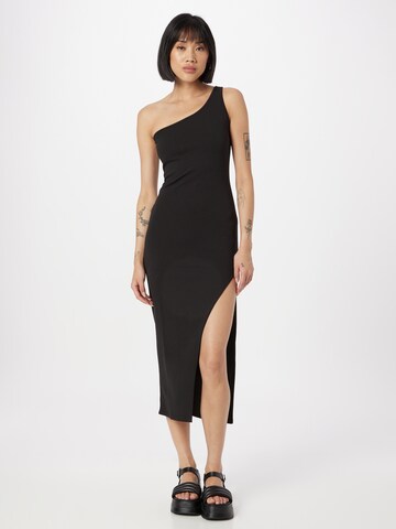 Nasty Gal Dress in Black: front