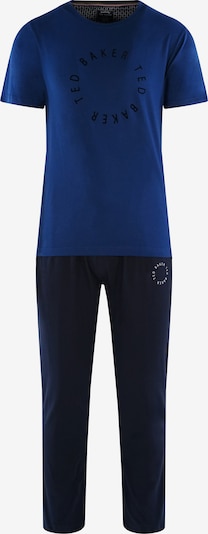 Ted Baker Pyjama lang 'Round Logo' in de kleur Blauw / Donkerblauw, Productweergave