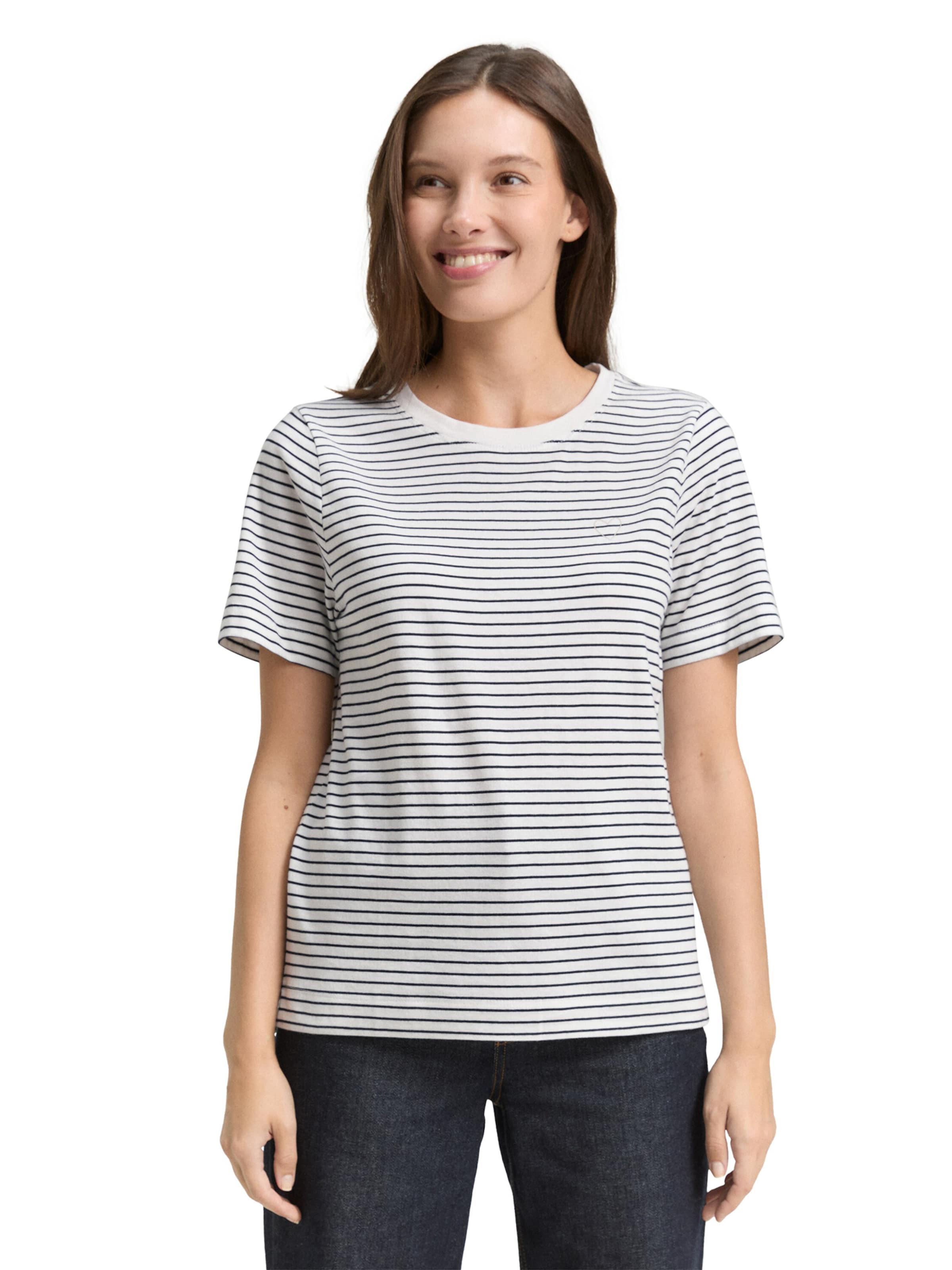 TOM TAILOR - Camiseta en azul: frente