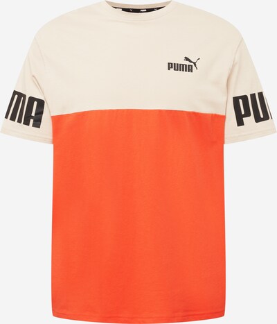 Tricou funcțional 'Power' PUMA pe bej / portocaliu / negru, Vizualizare produs