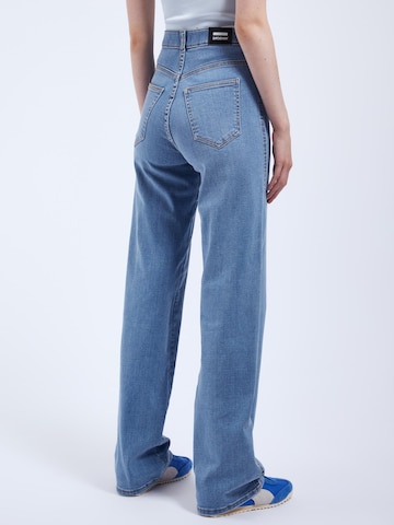 Dr. Denim Slim fit Jeans 'Moxy High Straight Jeans' in Blue