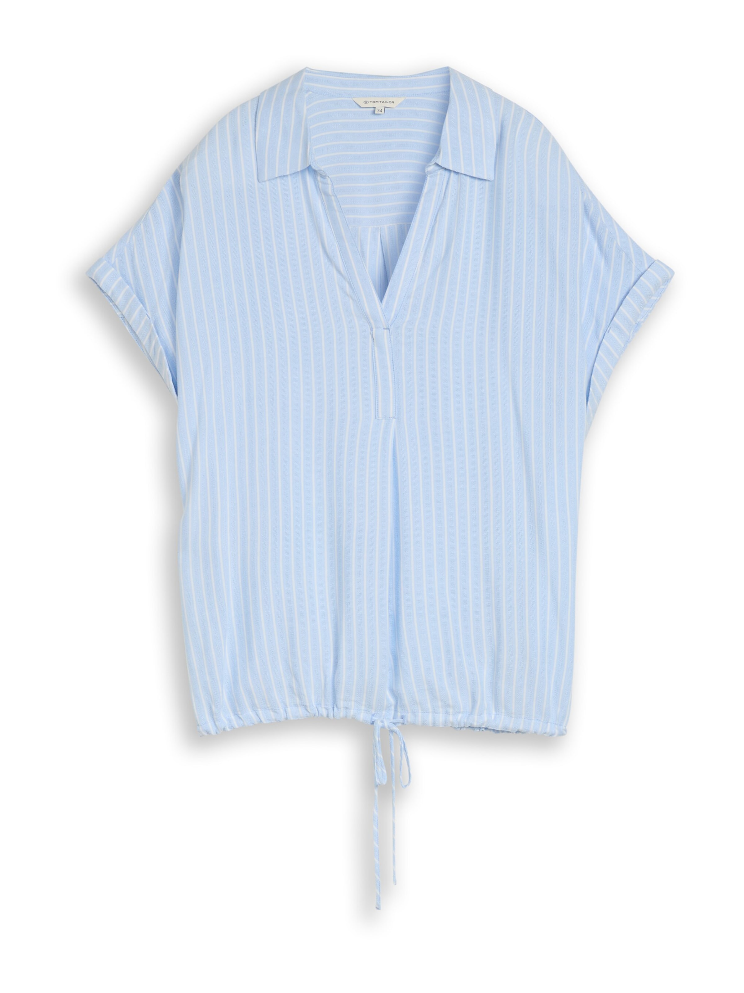 TOM TAILOR Halenka – modrá: přední strana