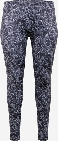 Urban Classics Skinny Leggings in Black: front