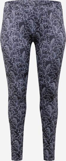Urban Classics Curvy Legingi 'Ladies AOP' melns, Preces skats