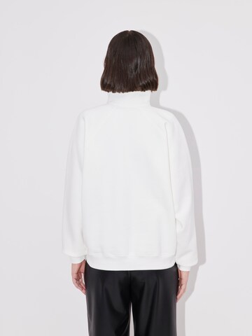 Sweat-shirt 'Dorothee' LeGer by Lena Gercke en blanc