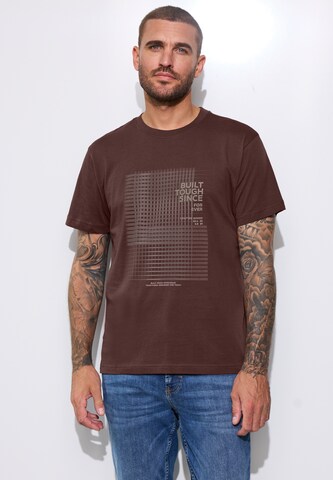 Street One MEN Shirt in Brown: front