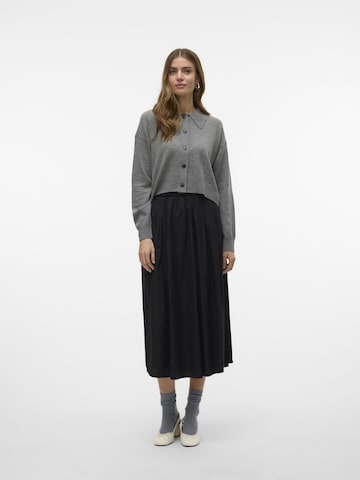 VERO MODA Knit cardigan 'BLAIR' in Grey