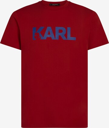 Karl Lagerfeld - Camiseta en rojo: frente