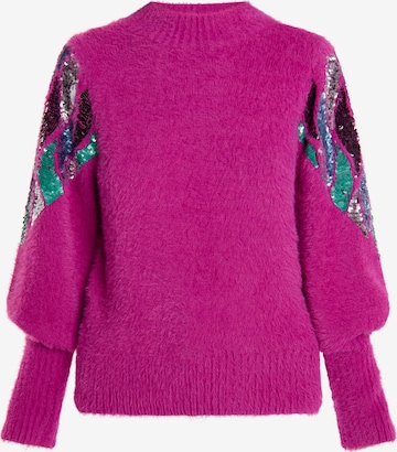 IZIA Sweater 'Gaya' in Pink: front