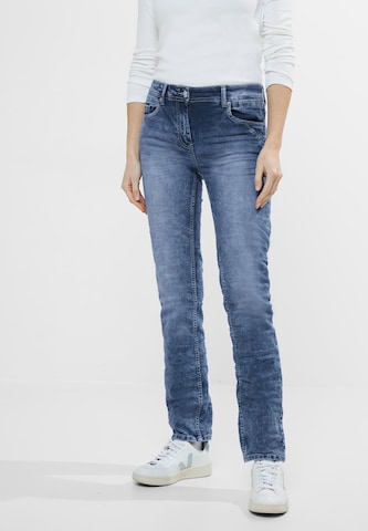 CECIL Slimfit Jeans in Blau: predná strana