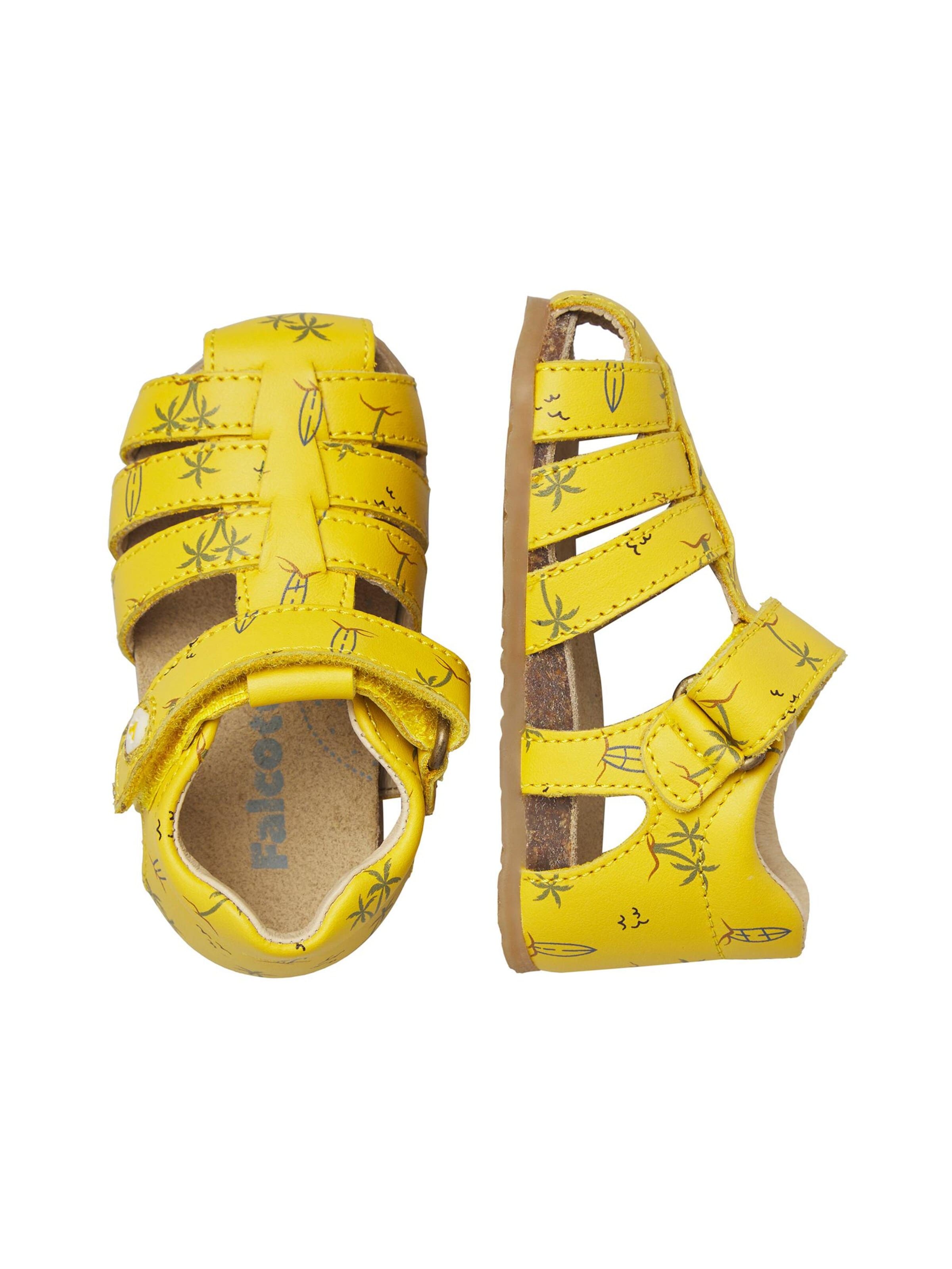Falcotto Open shoes 'ALBY' in Yellow