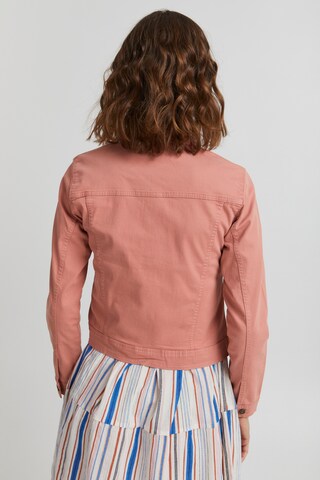 Veste mi-saison Fransa en rose